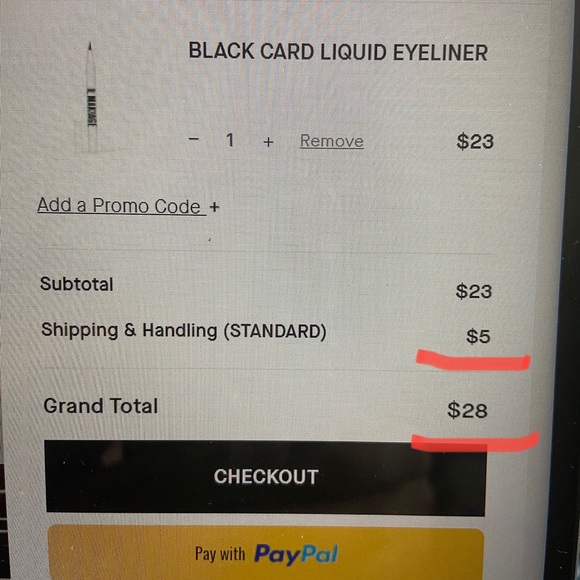 ILMAKIAGE BLACK CARD WATERPROOF LIQUID EYELINER. Not opened. - Picture 3 of 3